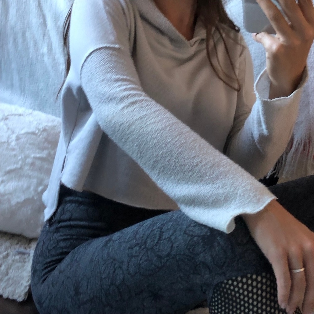 Anthropologie Crop Sweater